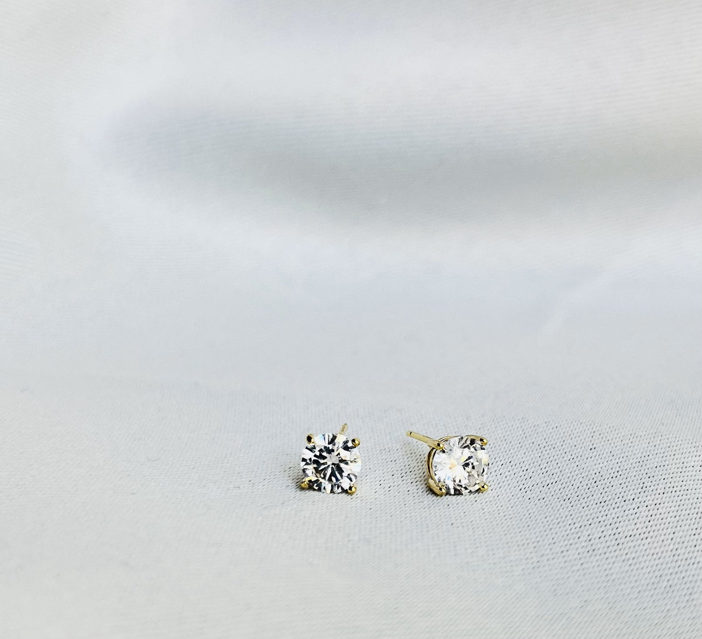 Cubic Zirconia Stud Earrings