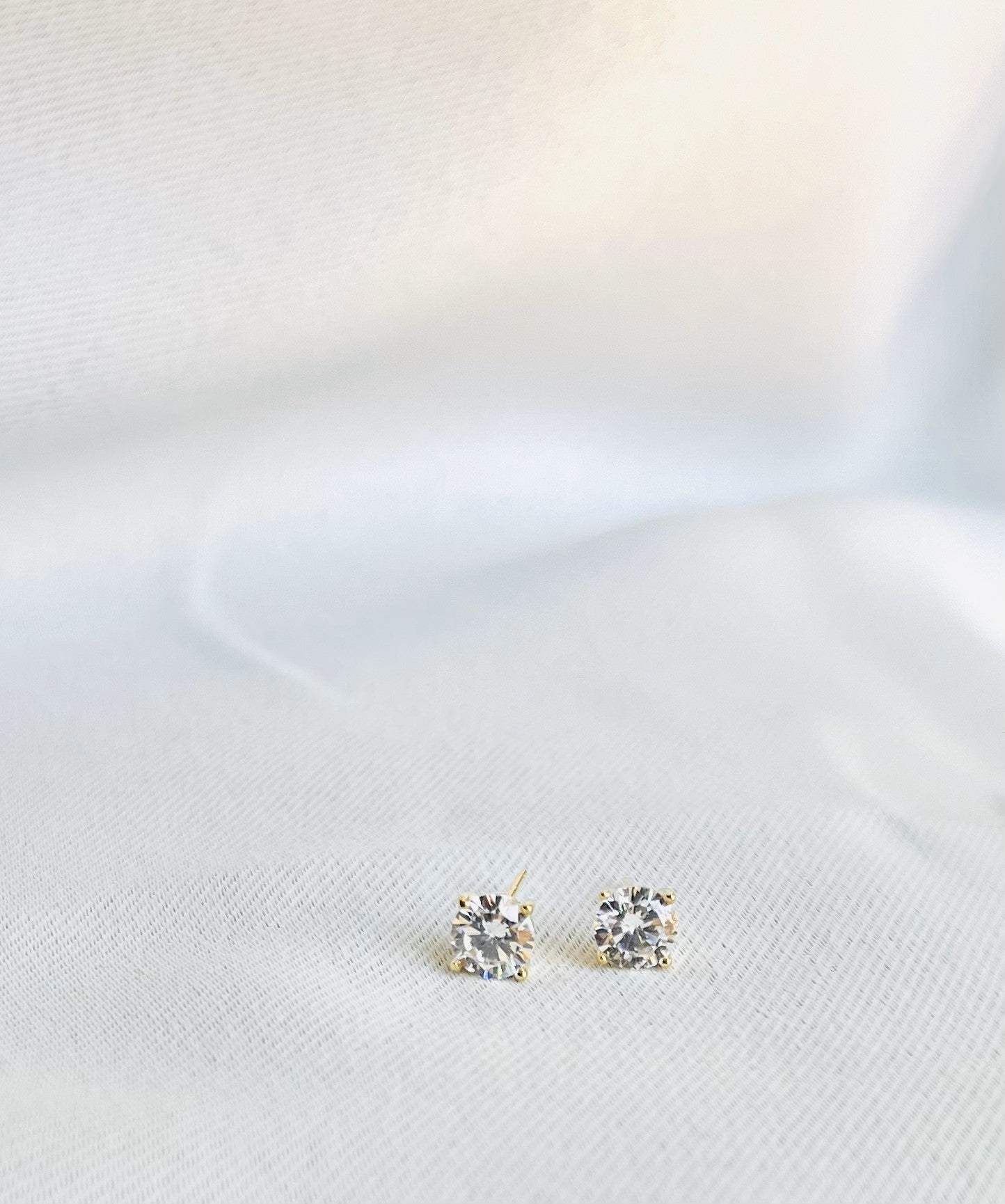 Cubic Zirconia Stud Earrings