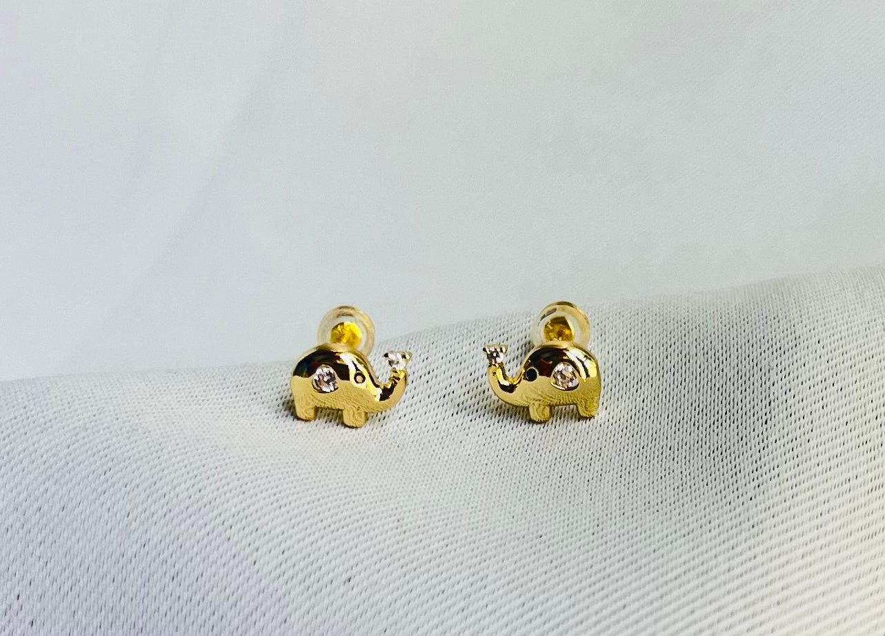 Elephant Stud Earrings