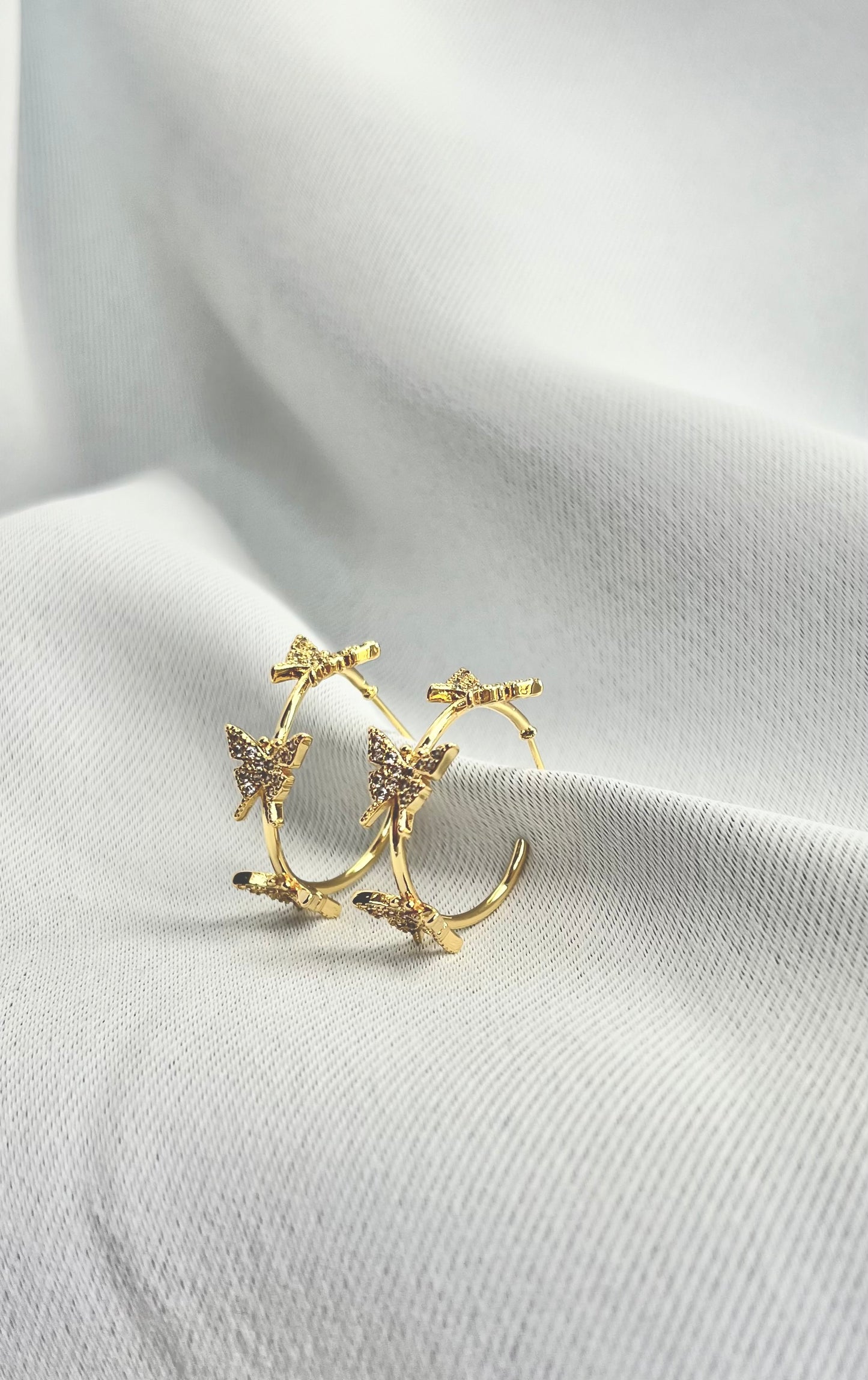 Hope Hoop Earrings