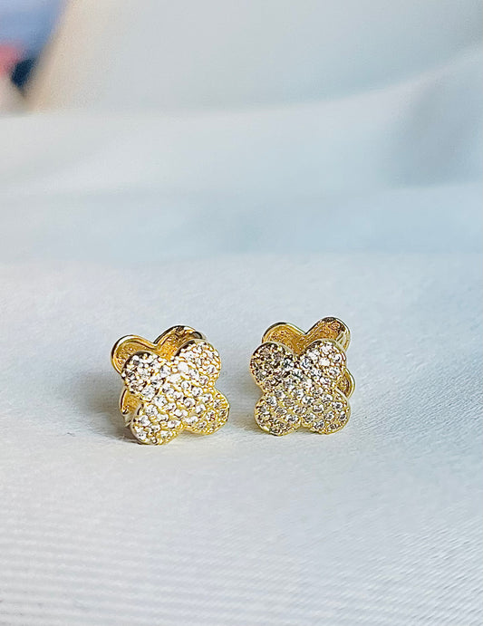 Clover Huggie Earrings