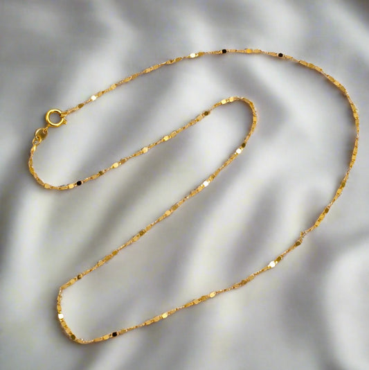 Mariner Scroll Link Necklace