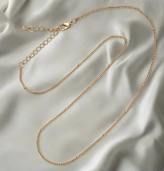 Satellite Chain Necklace (14k gold filled)